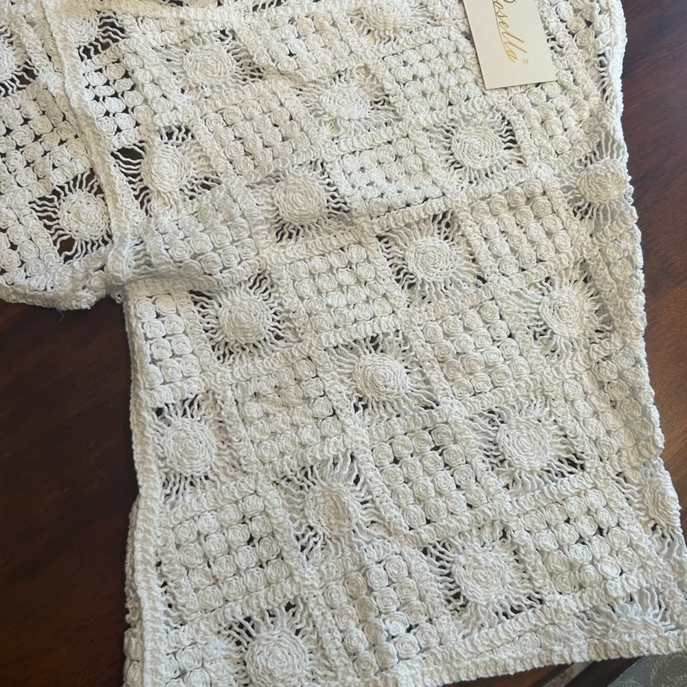 Crochet Wrap Top one size - Picture 5 of 14